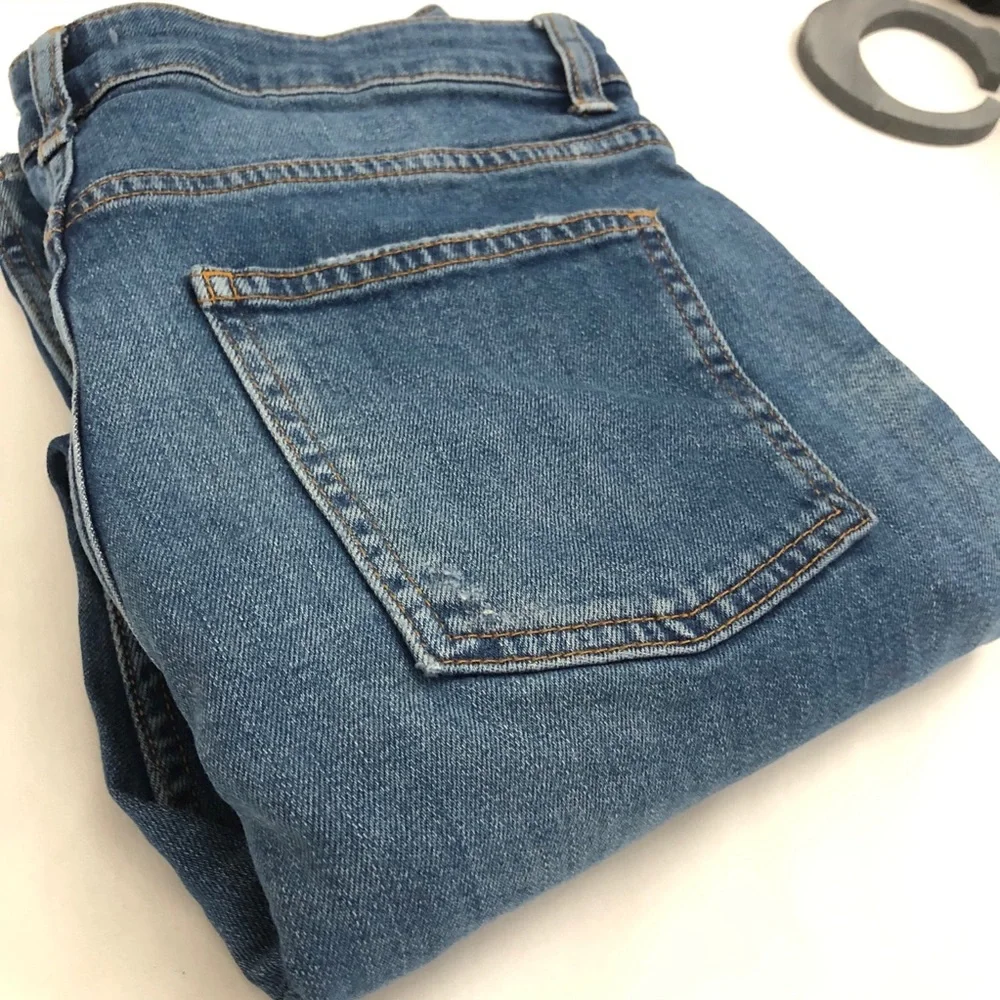 Rare l ZARA Hipster l Sz 4 l Ankle Mommy Jeans - Picture 10 of 16